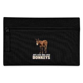 Donkey Esel - Federtasche - Schwarz - Vorne