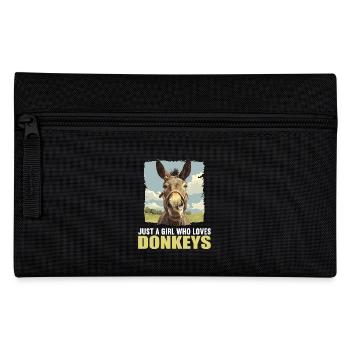 Donkey Esel - Federtasche - Schwarz - Vorne