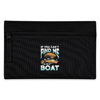 If you don't find me, I'm at the - Pencil Case - black - Front