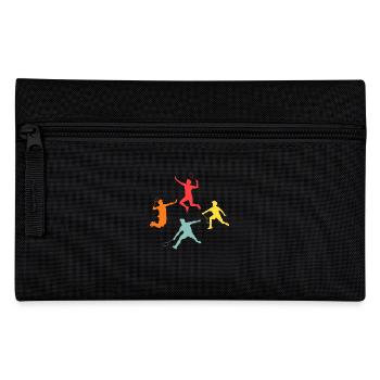 Federball Evolution Badminton - Federtasche - Schwarz - Vorne