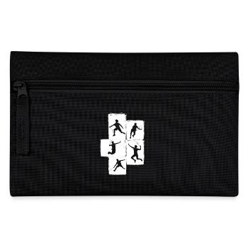 Federball Badminton - Federtasche - Schwarz - Vorne