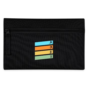 Federball Badminton - Federtasche - Schwarz - Vorne