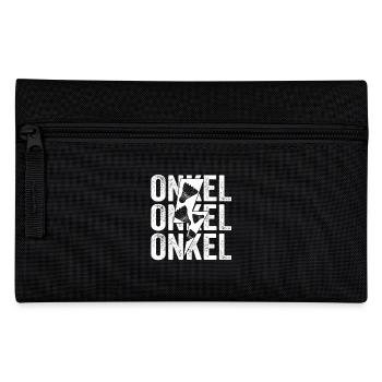 Federball Onkel Badminton - Federtasche - Schwarz - Vorne