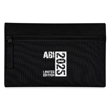 ABI 2025 Abitur Abschluss Lustiges Abiturienten - Federtasche - Schwarz - Vorne