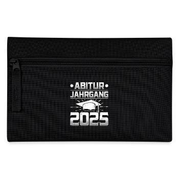 ABITUR JAHRGANG 2025 Abi Geschafft Lustiges - Federtasche - Schwarz - Vorne