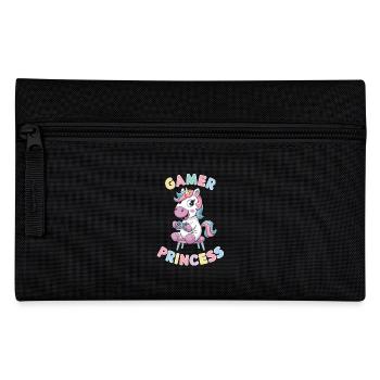 Licorne Gamer Princesse Ludique Et Fantastique - Trousse - noir - Devant