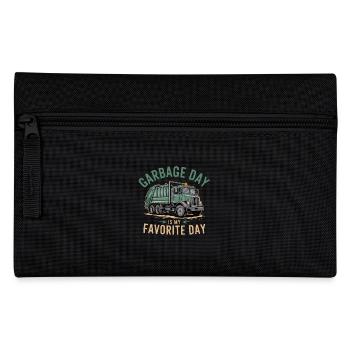 Garbage Collection Day Is My Favorite Day - Humor for - Pencil Case - black - Front