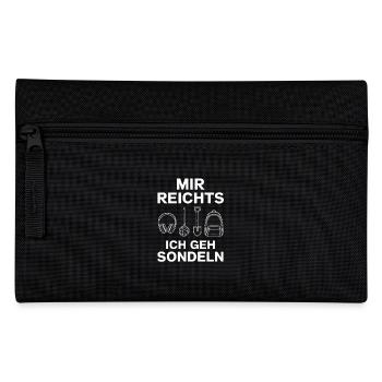 I've had enough, I'm going to probe, treasure hunter - Pencil Case - black - Front