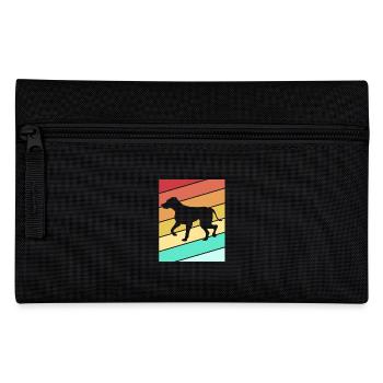 Rhodesian Ridgeback - Federtasche - Schwarz - Vorne