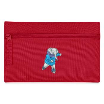 Patins à glace éléphant - Trousse - rouge - Devant