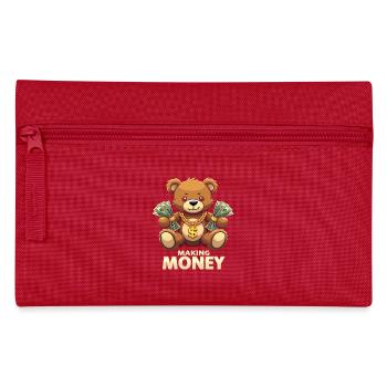 Gagner de l’argent Ours Arnaqueur Réussir - Trousse - rouge - Devant
