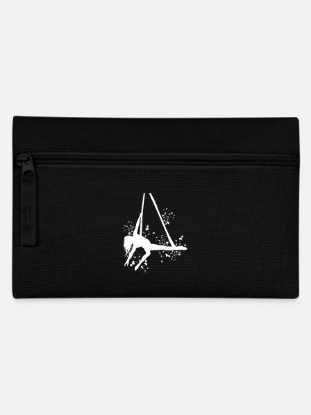 Tissu vertical acrobaties aériennes soie aérienne - Trousse - noir