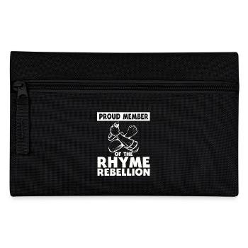 Poésie Slam Comptine Rébellion Slam Poésie - Trousse - noir - Devant
