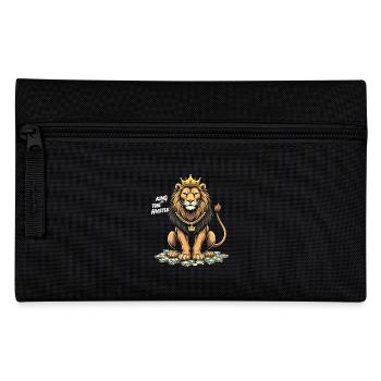 Hustle King – Lion Lion Winners & Movers & Shakers - Pencil Case - black - Front