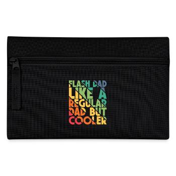Bouldering Flash Papa Boulderer - Pencil Case - black - Front