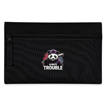 Gangster Panda Panda Panda Ours Pandas - Trousse - noir - Devant