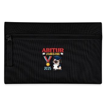 ABITUR JAHRGANG 2025 Abiturienten Lustiges - Federtasche - Schwarz - Vorne