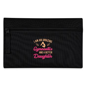 Gymnastik Training Fitness Gym - Federtasche - Schwarz - Vorne