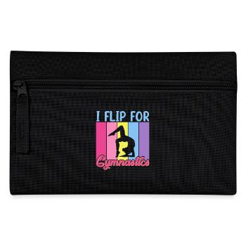 Gymnastik Training Fitness Gym - Federtasche - Schwarz - Vorne