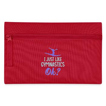 Gymnastik Training Fitness Gym - Federtasche - Rot - Vorne
