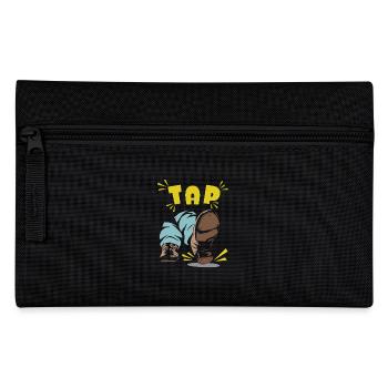 TAP Steps Rhythm Dynamics for Dance Enthusiasts - Pencil Case - black - Front