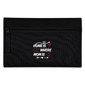 Maman disant cadeau de fête des mères pour maman - Trousse - noir - Devant