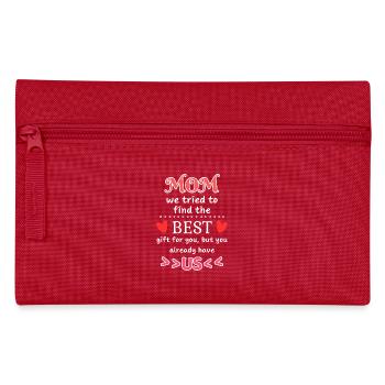 Lustiges Mama Geschenk Muttertag - Federtasche - Rot - Vorne