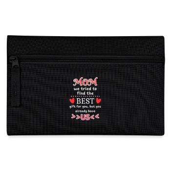 Lustiges Mama Geschenk Muttertag - Federtasche - Schwarz - Vorne