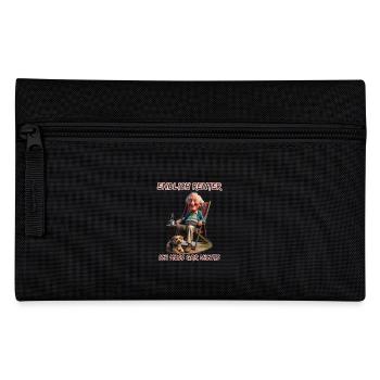 Finally a pensioner-I don't have to do anything - Pencil Case - black - Front