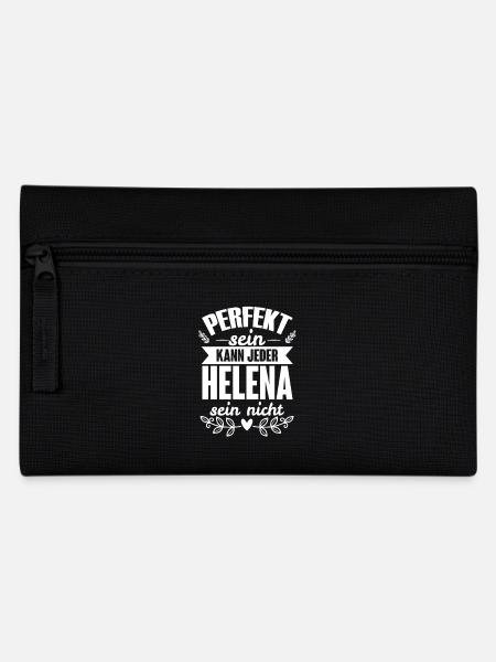 Helena - Perfekt Sein Kann Jeder Helena Sein Nicht - Federtasche - Schwarz