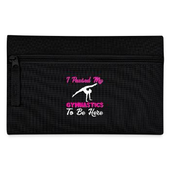 Gymnastik Training Fitness Gym - Federtasche - Schwarz - Vorne