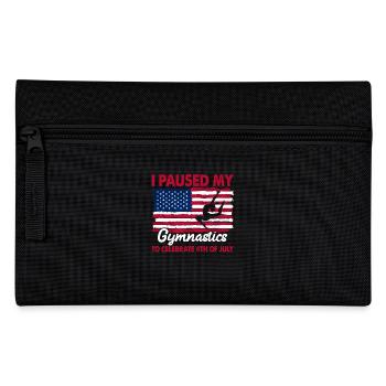 Gymnastik Training Fitness Gym - Federtasche - Schwarz - Vorne