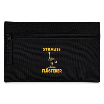 Strauss Whisperer - Découvrez le monde des autruches - Trousse - noir - Devant