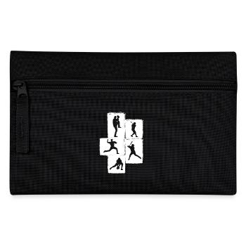 Joueur de baseball Baseball - Trousse - noir - Devant