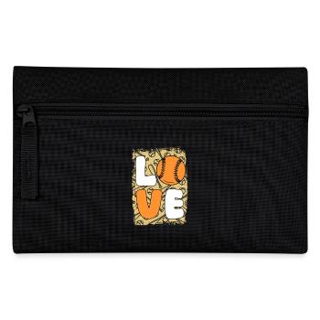 Joueur de baseball Baseball - Trousse - noir - Devant