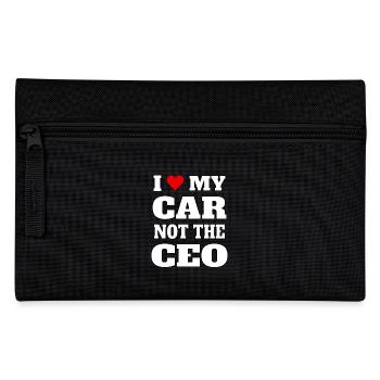 Auto Car CEO Gift Tuning Engine Vehicle Vehicle - Pencil Case - black - Front