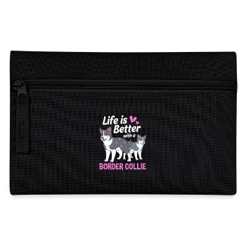 Border Collie - Trousse - noir - Devant
