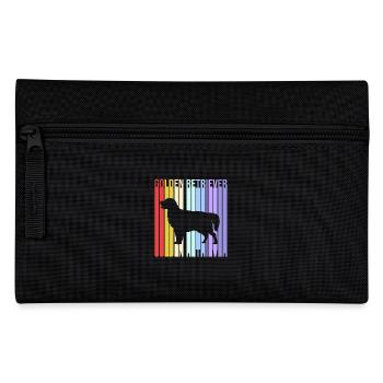 Golden Retriever Goldie Dog Dog Gift - Pencil Case - black - Front