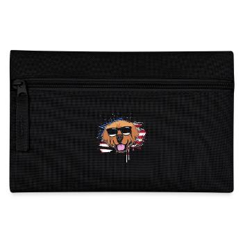 Golden Retriever Goldie Dog Dog Gift - Pencil Case - black - Front