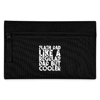 Bouldering Flash Papa Boulderer - Pencil Case - black - Front