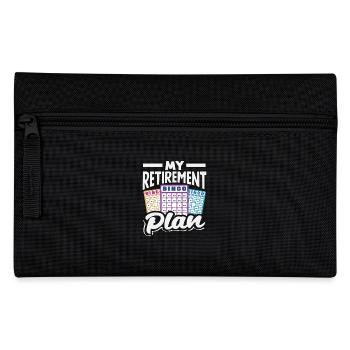 Joueur de bingo Mon plan de retraite - Trousse - noir - Devant