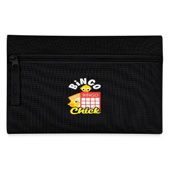 Bingo Chick Player Bingo Player Fun - Pencil Case - black - Front