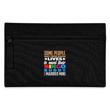 Bingo Players Are Waiting Their Lives For Bingo Partners - Pencil Case - black - Front