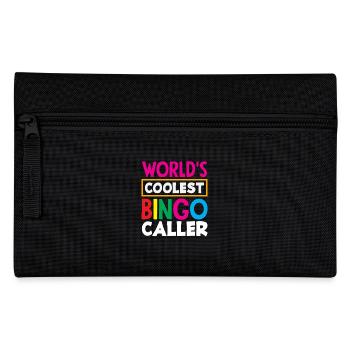 Coolest Bingo Caller for Bingo Players - Pencil Case - black - Front