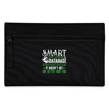 Smart Good Looking Database Administrator - Pencil Case - black - Front