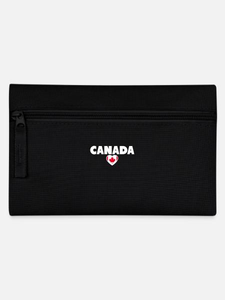 Canada Kanada Kanadische Flagge Kanadier - Federtasche - Schwarz