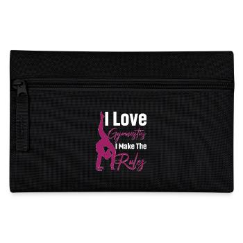 Gymnastik Training Fitness Gym - Federtasche - Schwarz - Vorne
