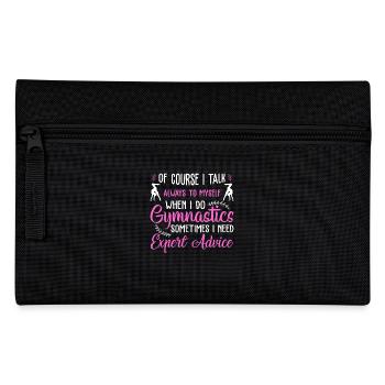 Gymnastik Training Fitness Gym - Federtasche - Schwarz - Vorne