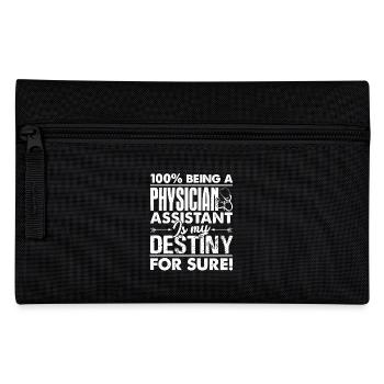 Physician Assistant Is My Destiny For Sure - Pencil Case - black - Front