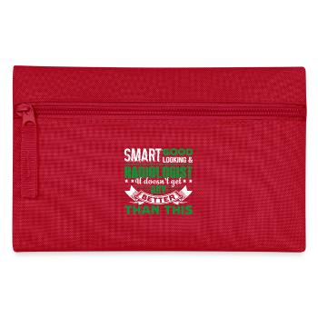 Radiologist Smart Radiologist - Pencil Case - red - Front